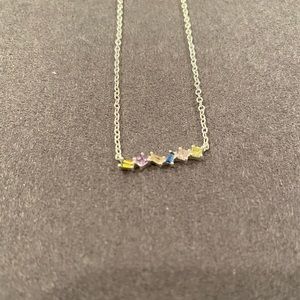Multicolored Stone Necklace
